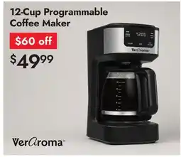 Linen Chest 12-Cup Programmable Coffee Maker offer