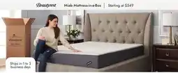 Linen Chest Beautyrest Miab Mattress-in-a-Box offer