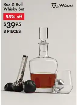 Linen Chest Rox & Roll Whisky Set offer