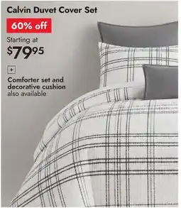 Linen Chest Calvin Duvet Cover Set offer