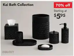 Linen Chest Kai Bath Collection offer