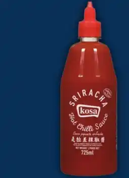Food Basics KOSA SRIRACHA OR KADOYA SESAME OIL offer