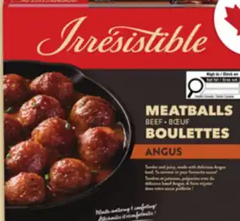 Food Basics IRRESISTIBLE FULLY COOKED MEATBALLS OR PARTY PACK PUFF PASTRIES offer
