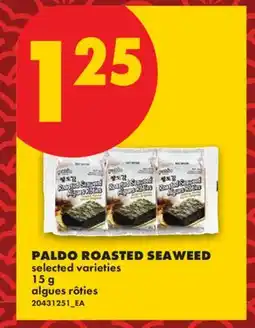 No Frills PALDO ROASTED SEAWEED offer