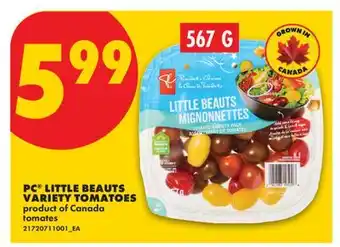 No Frills PC LITTLE BEAUTS VARIETY TOMATOES offer