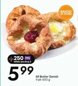 Sobeys All Butter Danish - Big Earn offer