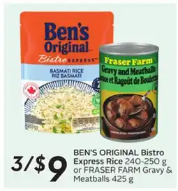 Sobeys Bistro Express Rice offer