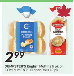 Sobeys English Muffins offer