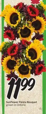 Sobeys Sunflower Fiesta Bouquet offer