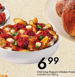 Sobeys Chili Crisp Popcorn Chicken Poutine offer