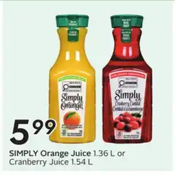Sobeys Orange Juice offer