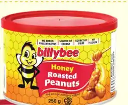 Rossy BILLY BEE Honey roasted peanuts offer