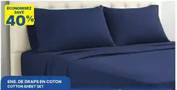 Rossy COTTON SHEET SET offer