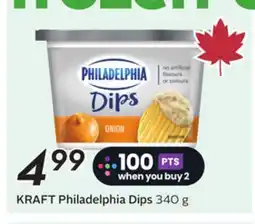 Sobeys Philadelphia Dips - Big Earn offer