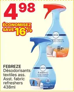 Rossy FEBREZE Asst. fabric refreshers offer