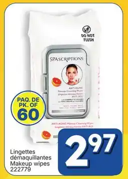 Rossy Makeup wipes offer