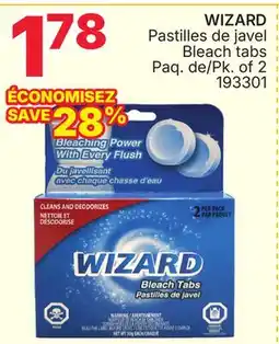 Rossy WIZARD Bleach tabs offer