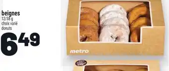 Metro BEIGNES | DONUTS offer