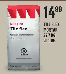 Canac Tile Flex Mortar offer