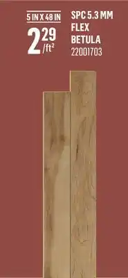 Canac Vinyl Flooring offer