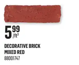 Canac Decorative Brick offer