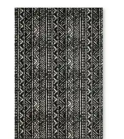 Canac Dark Abstract Ankara Indoor Rug offer