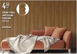Canac Creno-S Wall and Ceiling Paneling offer