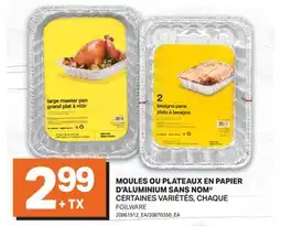 L'Intermarché MOULES OU PLATEAUX EN PAPIER D'ALUMINIUM | FOILWARE offer