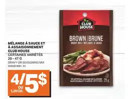 L'Intermarché MÉLANGE À SAUCE ET À ASSAISONNEMENT | GRAVY OR SEASONING MIX offer