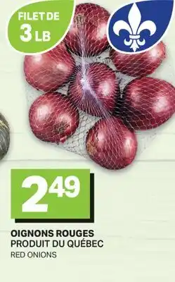 L'Intermarché OIGNONS ROUGES | RED ONIONS offer