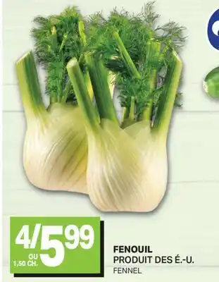 L'Intermarché FENOUIL | FENNEL offer