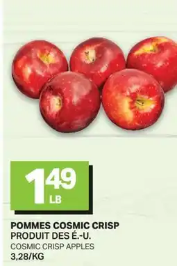 L'Intermarché POMMES COSMIC CRISP | COSMIC CRISP APPLES offer