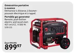 Home Hardware Portable gas generator offer