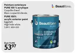 Home Hardware PURE 100% acrylic exterior paint offer
