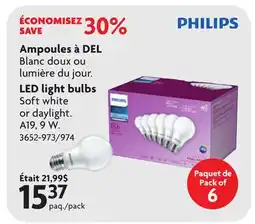 Home Hardware LED light bulbs offer