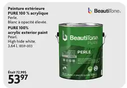Home Hardware PURE 100% acrylic exterior paint offer