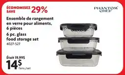 Home Hardware Ensemble de rangement en verre pour aliments, 6 pièces offer