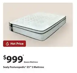 Dormez Vous Sealy Posturepedic Z5 3 Mattress offer