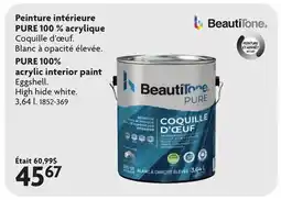 Home Hardware Peinture intérieure PURE 100 % acrylique offer