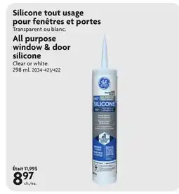 Home Hardware All purpose window & door silicone offer