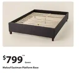 Dormez Vous Malouf Eastman Platform Base offer