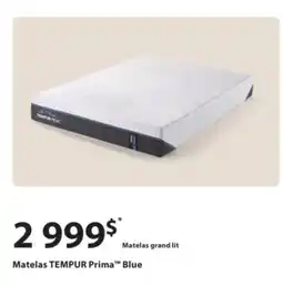Dormez Vous Matelas TEMPUR Prima Blue offer