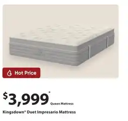 Dormez Vous Kingsdown Duet Impresario Mattress offer