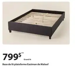 Dormez Vous Base de lit plateforme Eastman de Malouf offer