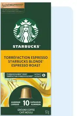 Walmart Starbucks by Nespresso blonde espresso roast offer