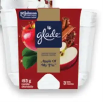 Walmart Glade scented 3-wick candle offer