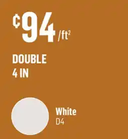 Canac Traditional Vinyl Siding Double 4 in offer