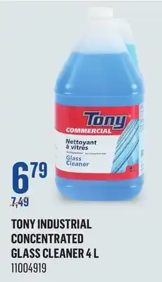 Canac TONY INDUSTRIAL CONCENTRATED GLASS CLEANER offer