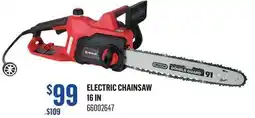 Canac Electric Chainsaw 16in offer