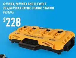 Canac DEWALT 12VMAX, 20VMAX and Flexvolt 20V/60VMAX Rapide Charge Station offer
